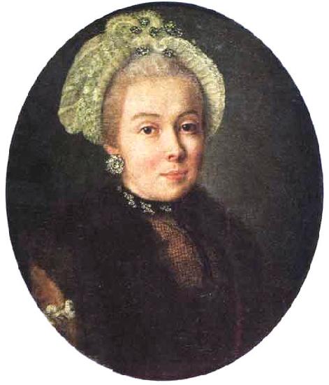 Aleksey Antropov Portrait of an Unknown Lady